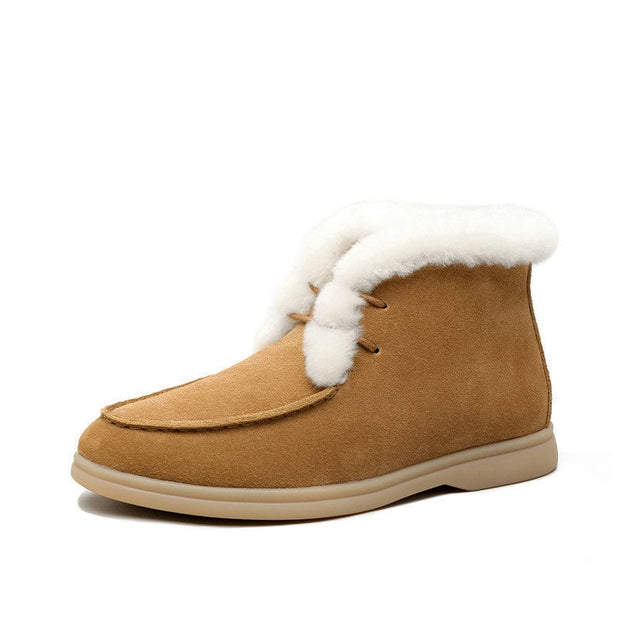 Damen-Winterstiefel in Wildlederoptik - Lena