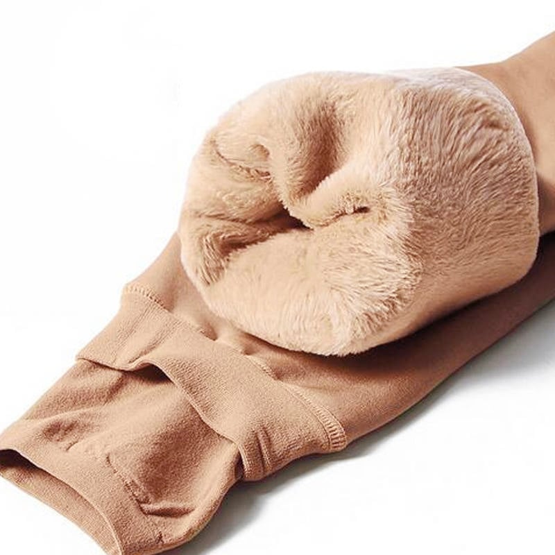Thermische Leggings mit Wickeleffekt für Frauen - Nayeline