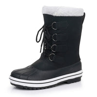 Wasserdichte Damen-Schneestiefel zum Schnüren - Cinthia