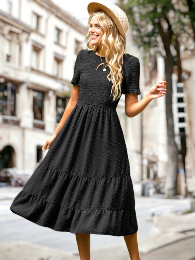 Elda - Robe longue décontractée pour femmes en différentes couleurs