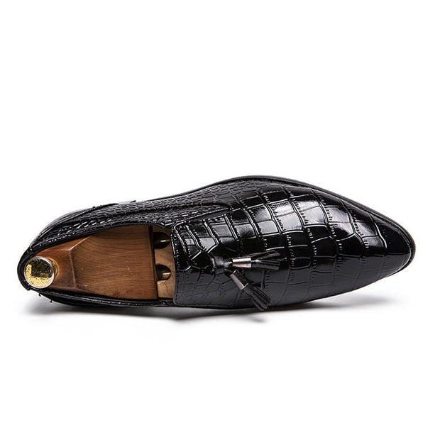 Mocassins en cuir pour hommes Élégants avec glands - Dominik