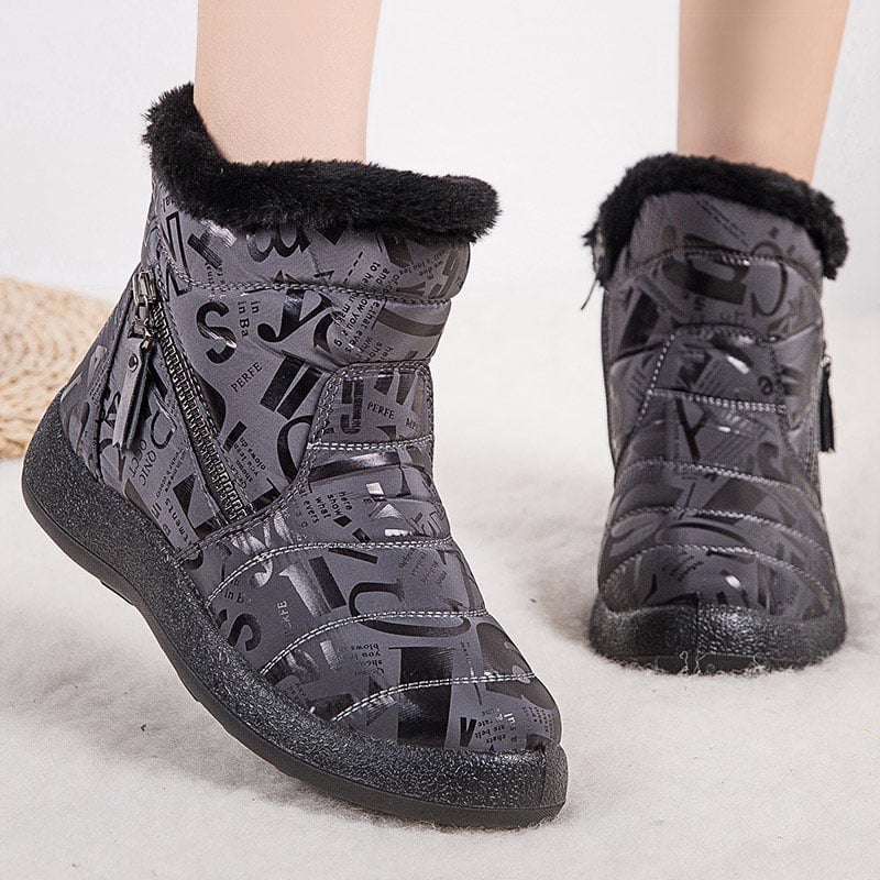 Damen Winterstiefel mit Druck - Lirenne