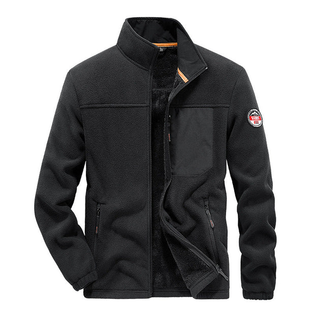 Leichte Herrenjacke mit Fleece-Effekt - Renlo