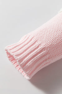 Colette - Pullover mit Blumenstickerei, Rosenblättern und -fäden