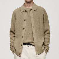Cardigan en maille légère pour hommes - Hugo