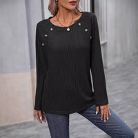 Helga - Chemise à manches longues brossée pour femmes