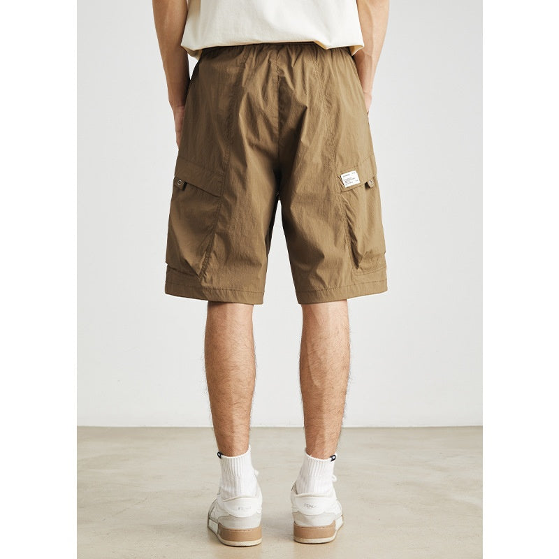 Leichte Herrenshorts mit Seitentaschen und verstellbarem Kordelzug - Calvin