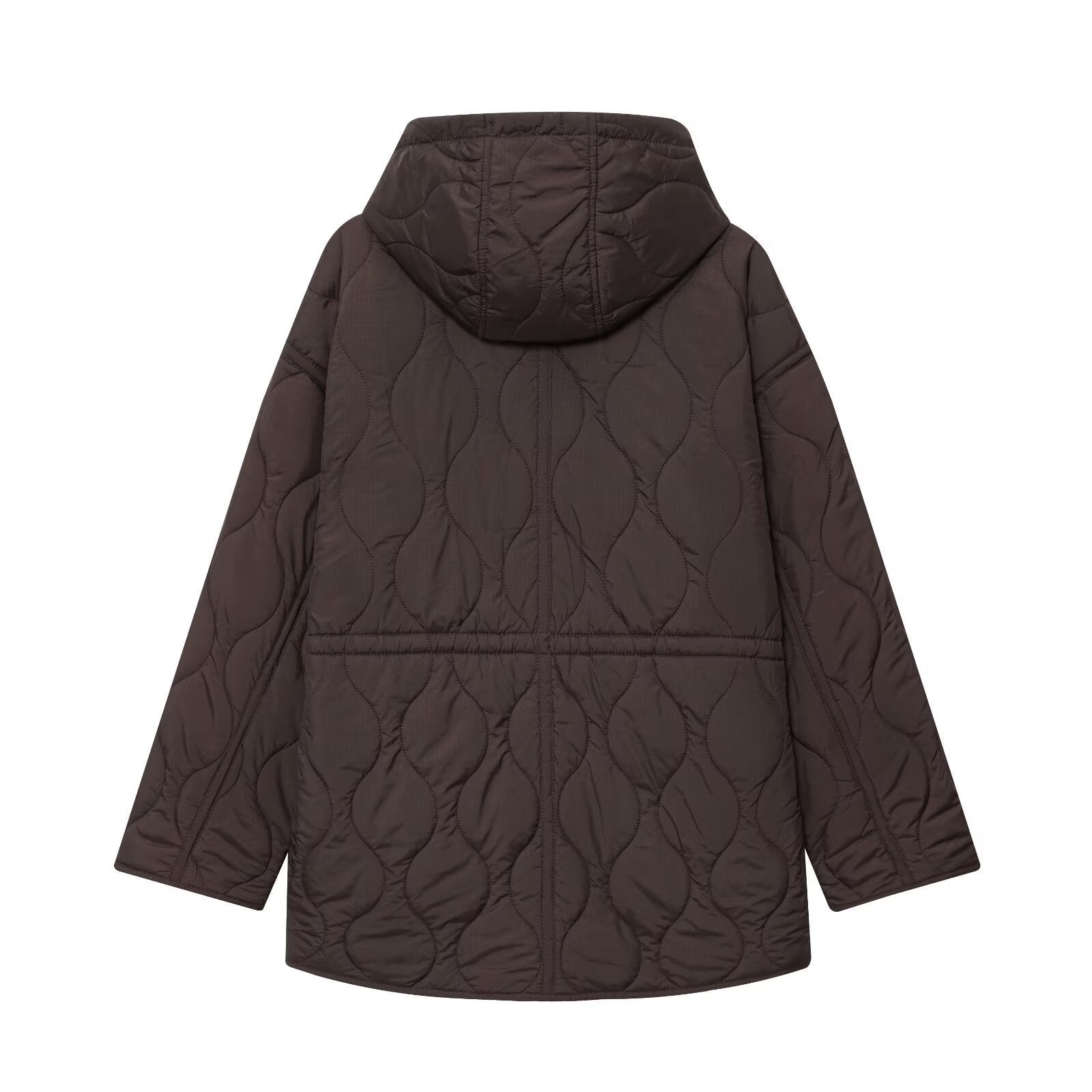 Damen Steppmantel mit funktionellem Frontverschluss - Bonny