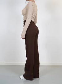 Helga - Pantalon large confortable