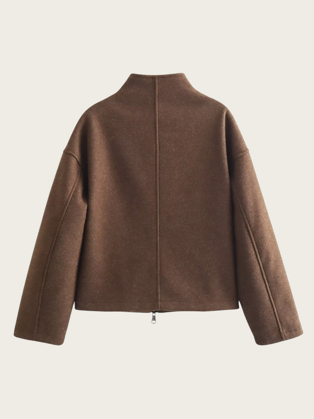 Veste femme avec fermeture éclair sur le devant - Nicole