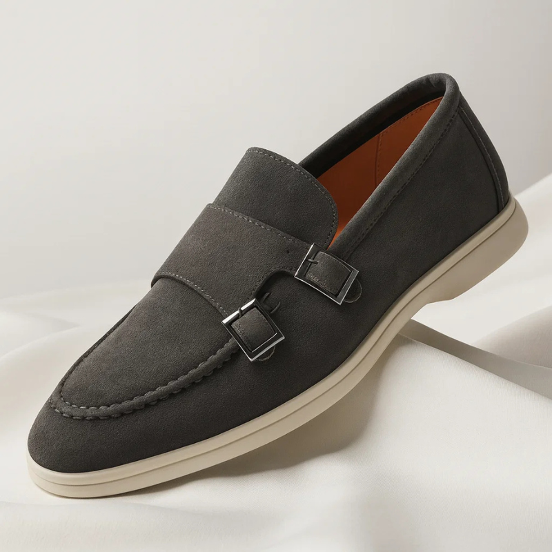 Modische Herren Slipper mit doppelter Schnalle - Gael