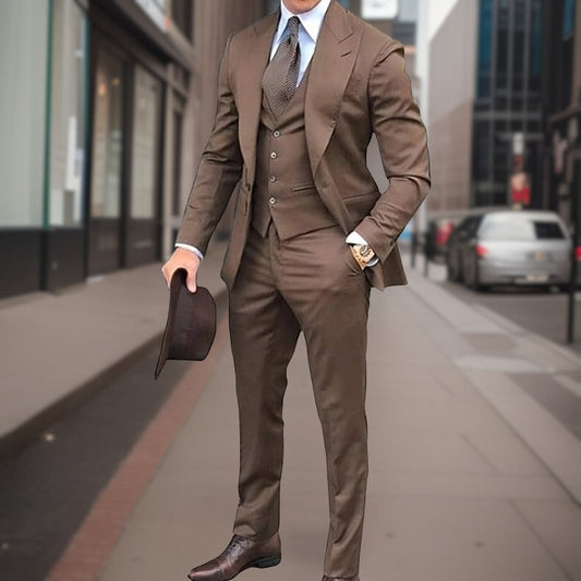 Alessio - Costume sur mesure 3 pièces de haute qualité