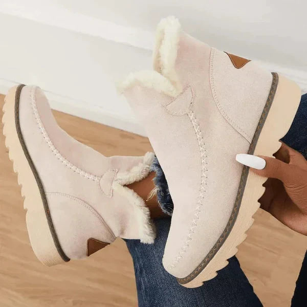 Lin Chaussures d'hiver chaudes pour femmes - Fonctionnelles et élégantes