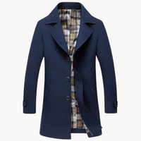 Herman - trench-coat design résistant et coupe-vent pour homme