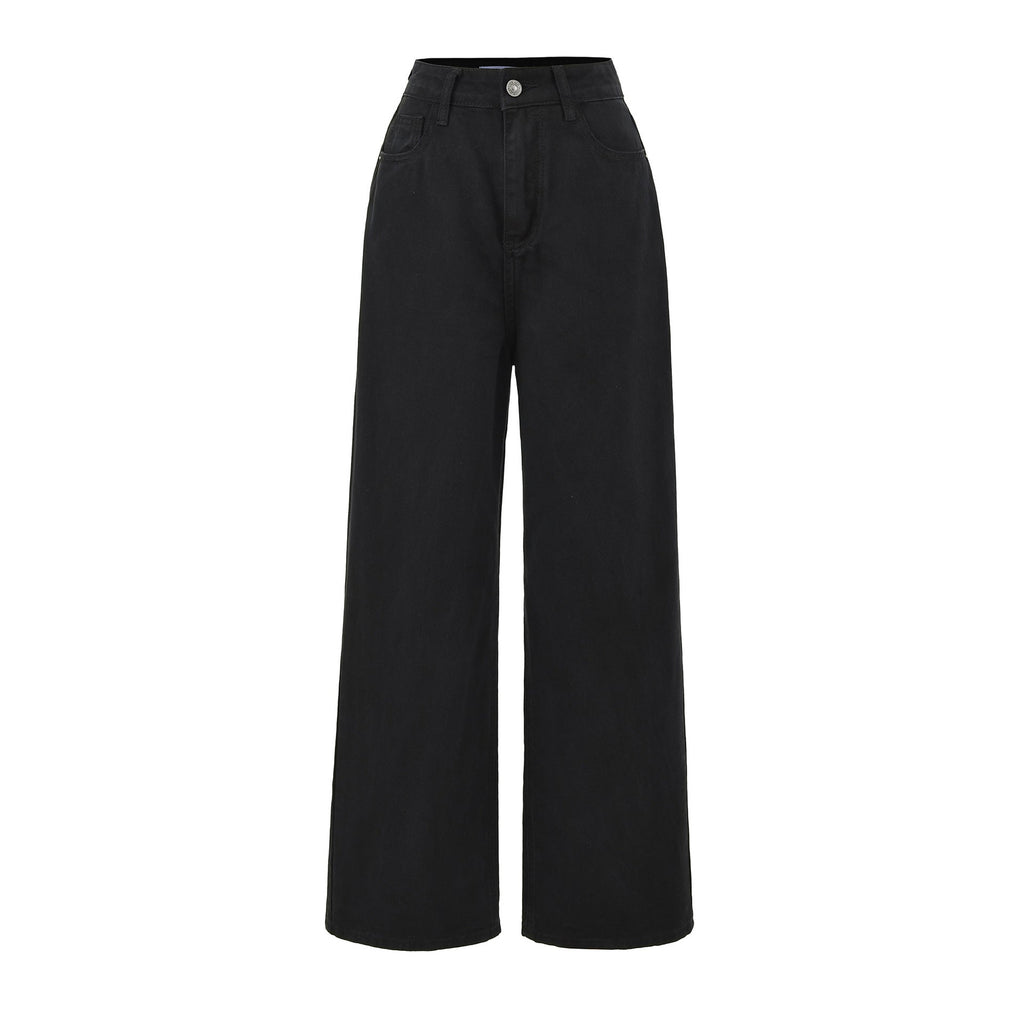 Damenhose mit weitem Bein und hoher Leibhöhe - Savrelle