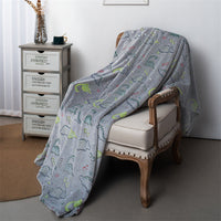 Couverture pour enfants en flanelle Dinosaures
