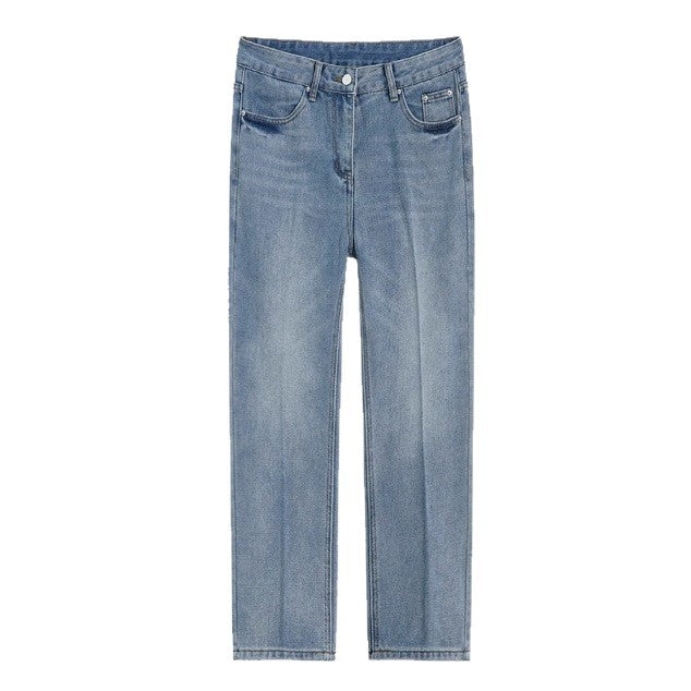 Straight-Jeans mit heller Waschung für Männer - Stellan