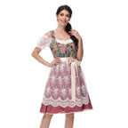 Damen Oktoberfest Dirndl Kleid - Isolde