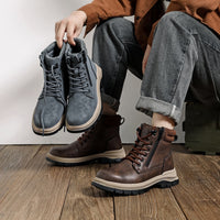 Schwere hohe Herrenstiefel - Konrad