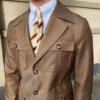 Enzo - Wintermantel mit Schneiderkragen, Haute Couture