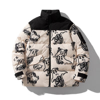 Veste matelassée imprimée - Mauro