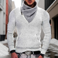 Darius - Hochwertiger Wollpullover mit Schalkragen