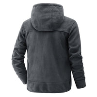 Veste polaire à capuche pour hommes - Nils