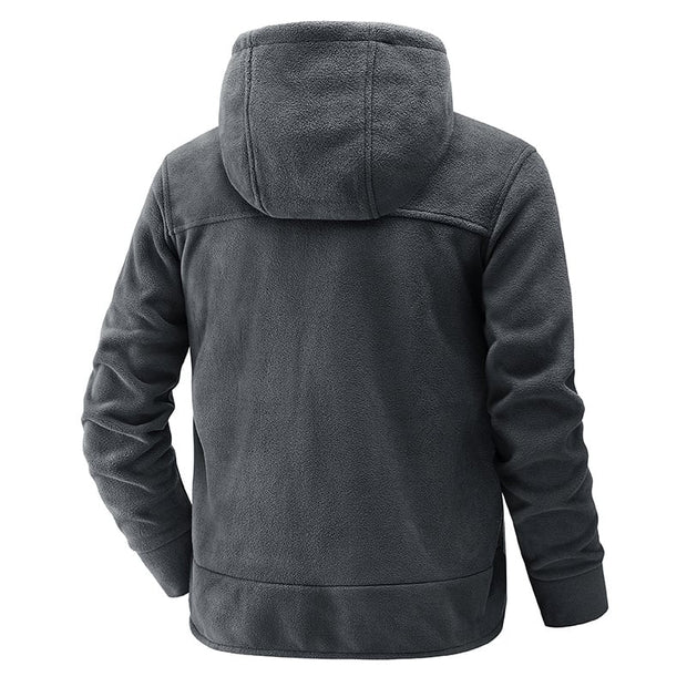 Veste polaire à capuche pour hommes - Nils