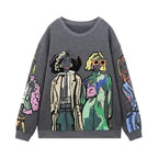 LuxeKnit - Lässiger Oversized Pullover