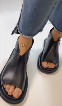 Sandales plates confortables et polyvalentes