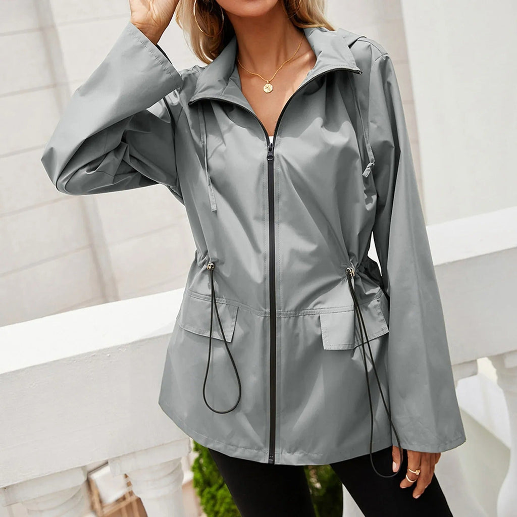 Wasserdichte Damenjacke moderner Schnitt - Tess