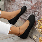Flexible Damen-Turnschuhe aus Strick mit lässigem Stil - Renata