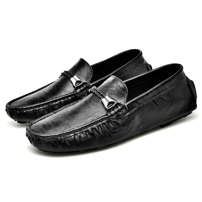 Herren Leder-Slipper - Rykor