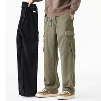 Pantalon en velours côtelé pour homme avec doublure en polaire - Auren