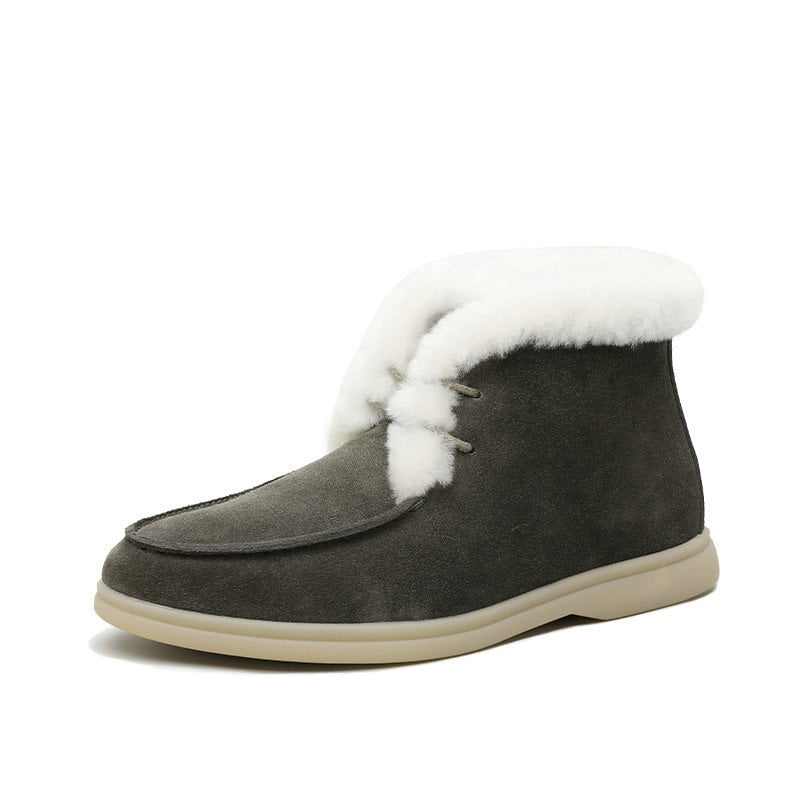 Damen-Winterstiefel in Wildlederoptik - Lena