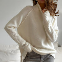 Gestrickter Rollkragenpullover für Frauen - Amara