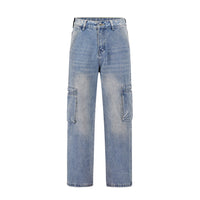 Jean cargo droit pour hommes - Falko