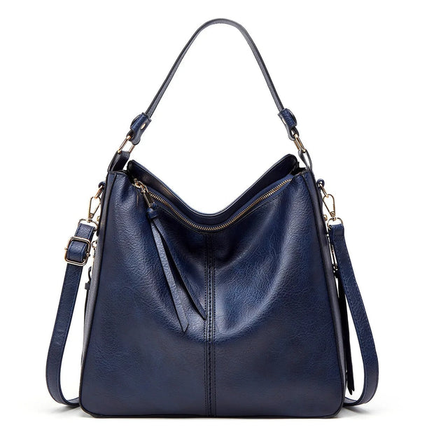 Sanne - Sac à main en cuir souple de créateur