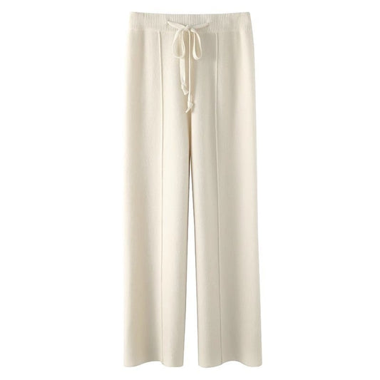Pantalon effet tricoté doux pour femme - Iverine
