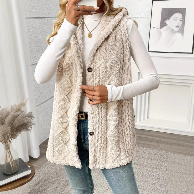 Gilet à capuche pour femme - Aria