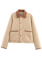 Damen Steppjacke mit klassischem Kragen - Aleid