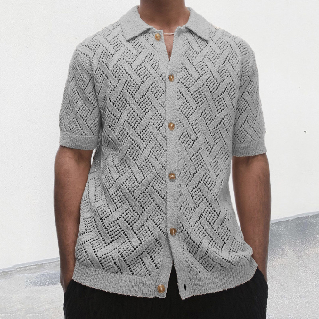 Timo - Stylische Herren Strickjacke
