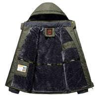Veste homme doublée imperméable avec capuche - Cavalieri