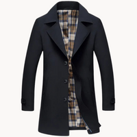 Herman - trench-coat design résistant et coupe-vent pour homme