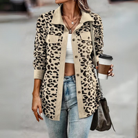 Toos - Veste femme léopard chic