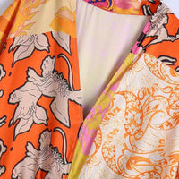 Vivienne - Maxi kimono dress with batwing sleeves