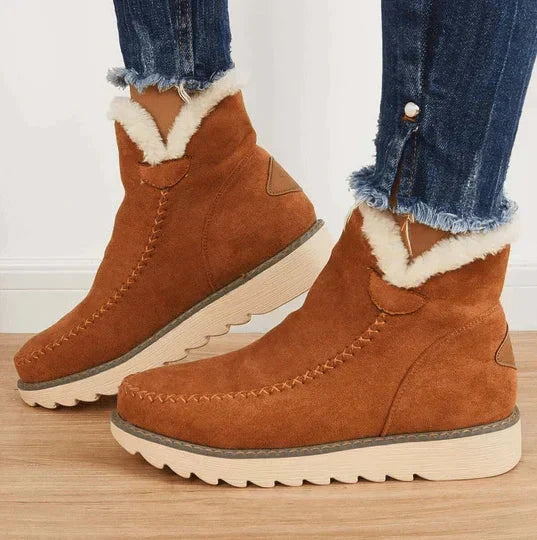 Lin Chaussures d'hiver chaudes pour femmes - Fonctionnelles et élégantes