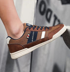 Sportliche Herren-Turnschuhe aus Textilmischung - Adriano