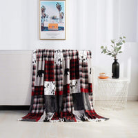 Thermodecke mit Weihnachtsmotiv