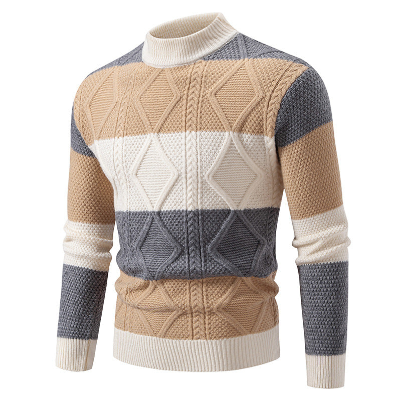 Pullover mit geflochtenem Strickeffekt für Männer - Elric